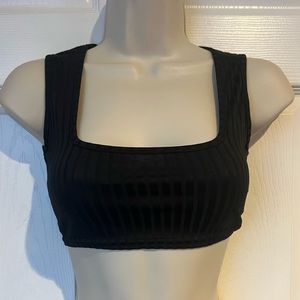 BOOHOO‎ Women’s Size 4 Square Neck cropped Tank Top New With Tags